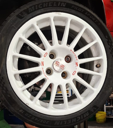2 llanta OZ Racing 16'' 4/100